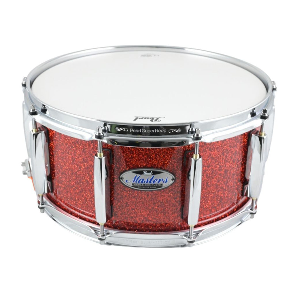 Pearl - 14"x6.5" Masters Complete Snare Drum - Vermillion Sparkle