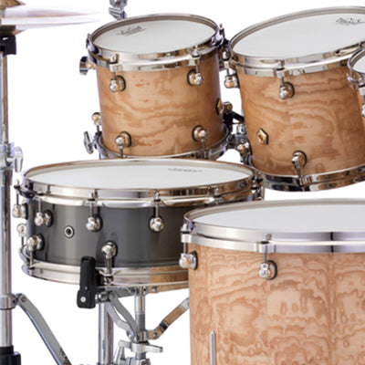 Pearl 14"x5" Dennis Chambers Signature Snare Drum - Cast Aluminium-Sky Music