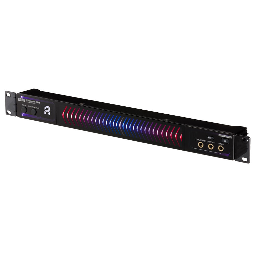 Korg Pitchblack X Pro Chromatic Rack Tuner