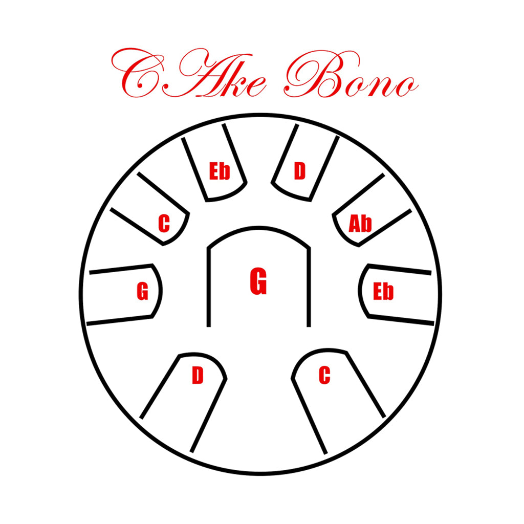 Pearl - Awakening Tongue Drum - C Akebono, Natural Purple Burst