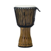 Pearl - 12" Synthetic Shell Djembe - Rope Tuned - Zebra Grass