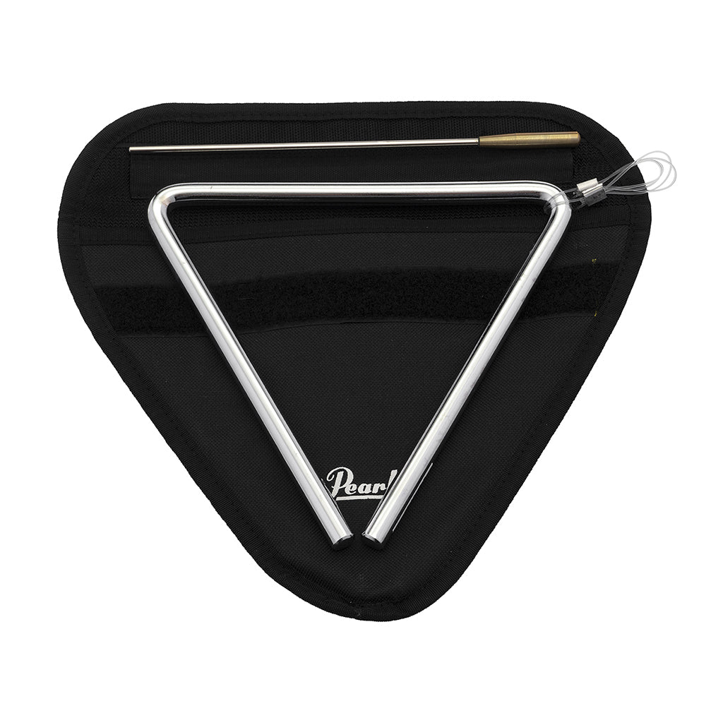 Pearl - Triangle Elite Concert 10" - w/ Beater & Case