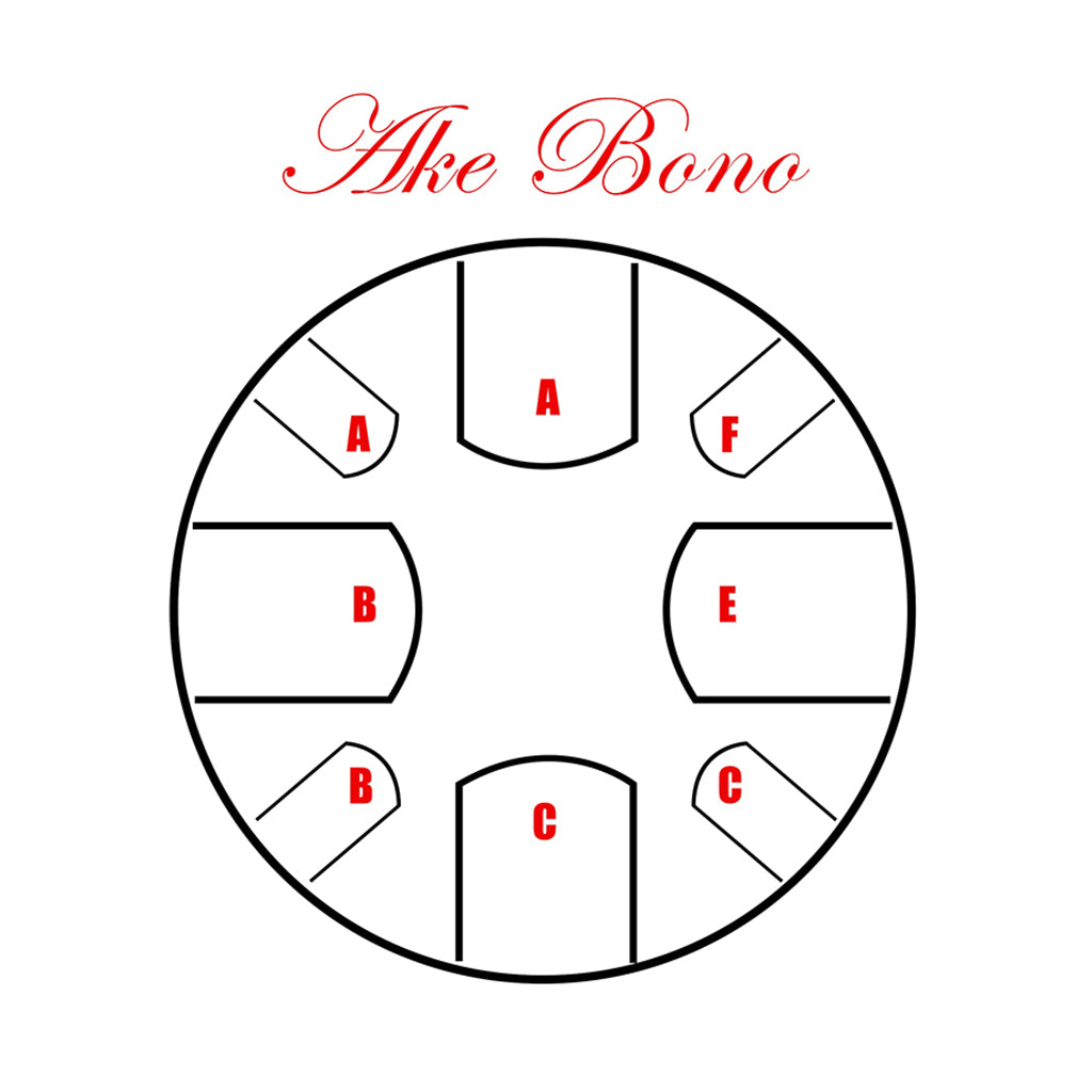 Pearl - Awakening Tongue Drum - A Akebono - Natural Brown Burst