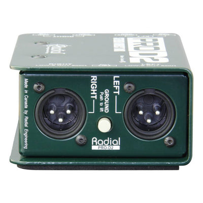 Radial PROD2 - Passive 2 Channel DI, Compact Design with 2 Radial Transformers