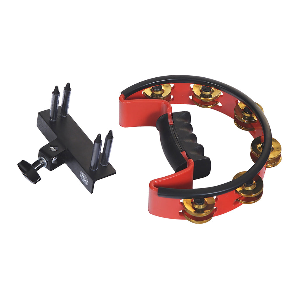 Pearl Ultra Grip Tambourine - Brass Jingles-Sky Music