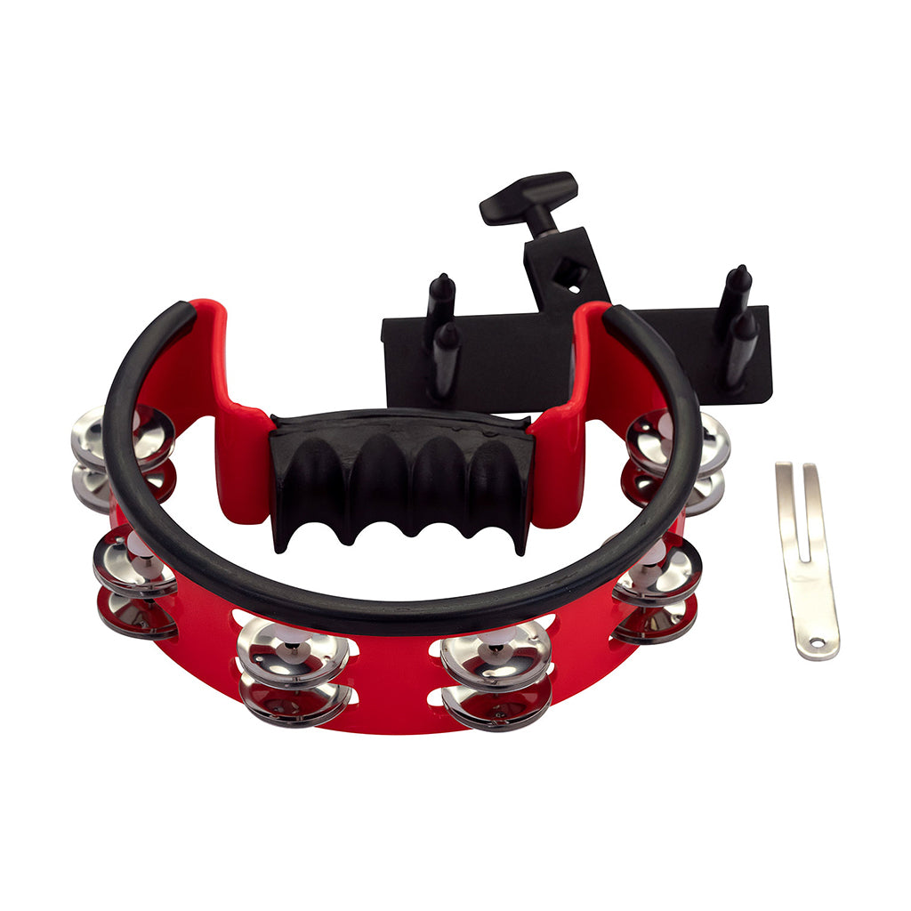 Pearl - Ultra Grip Tambourine - Steel Jingles