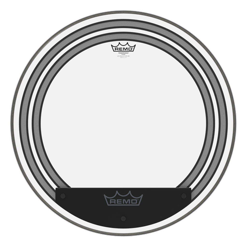 Remo - 22&quot; Powersonic - Clear BD