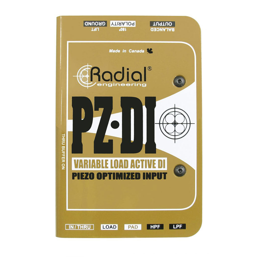 Radial PZ-DI - Active DI for Piezo and Acoustic - Sky Music