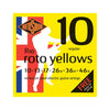 Rotosound R10 Roto Yellows Electric String Set 10 46