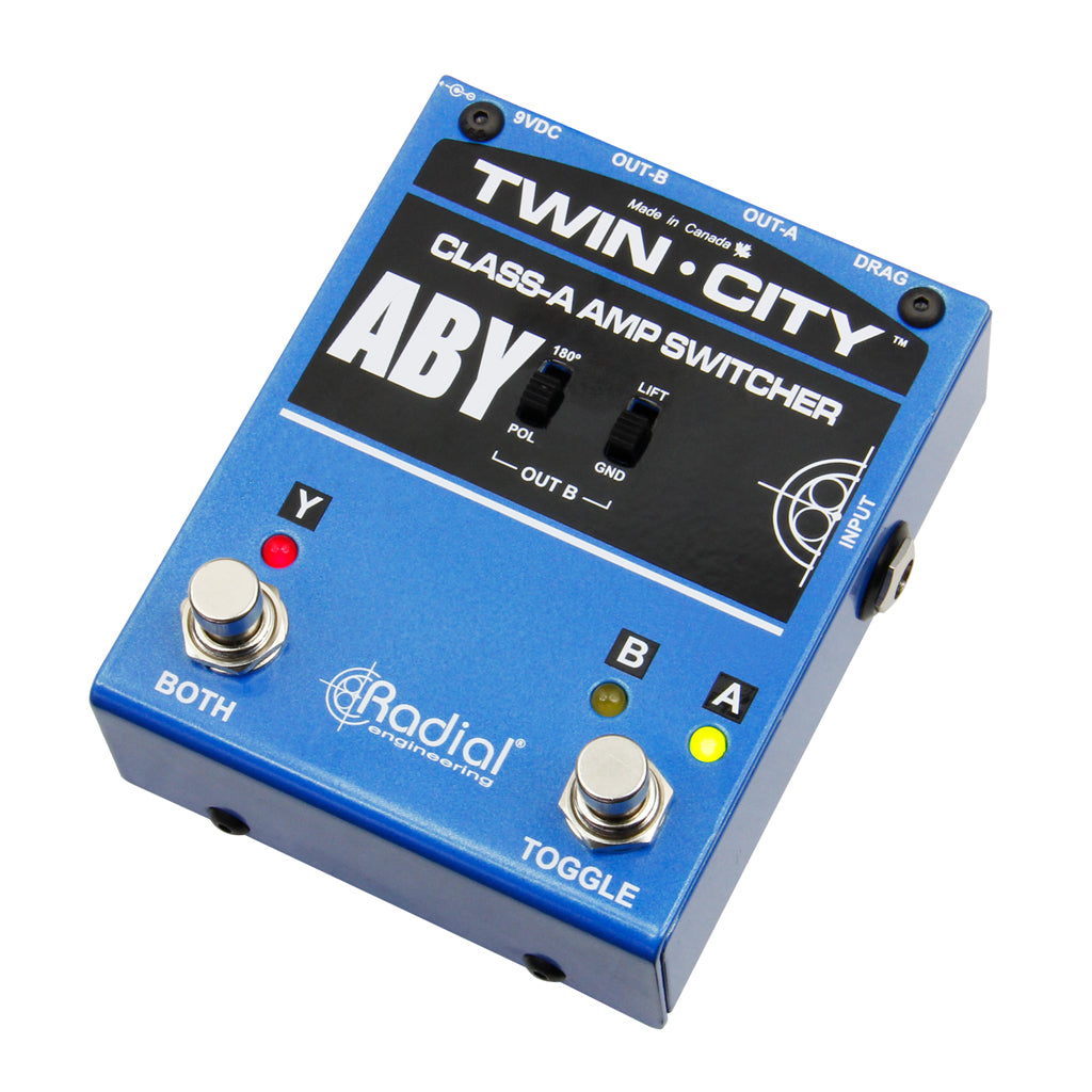 Radial TWIN CITY - Class A Active ABY Switcher-Sky Music