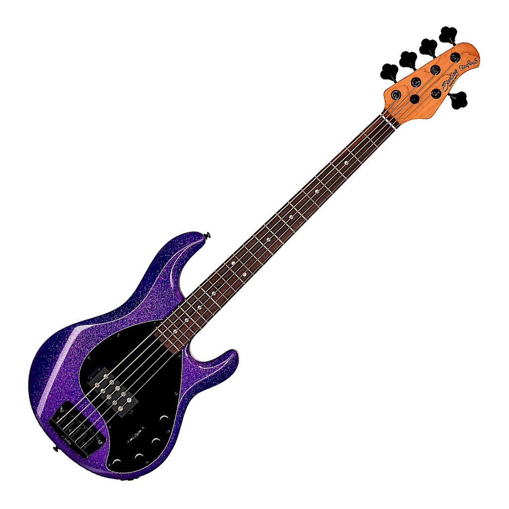 Sterling Ray 35 Purple Sparkle Rosewood Fretboard