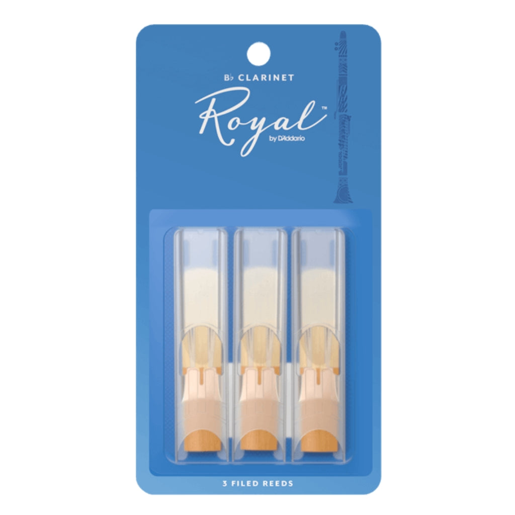Royal Bb Clarinet Reed 3 3pk