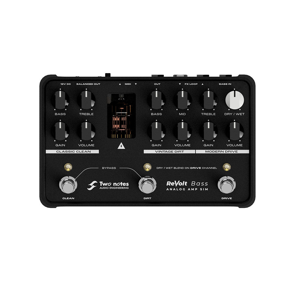 Two Notes ReVolt Bass - 3 Channel Bass Amp Simulator