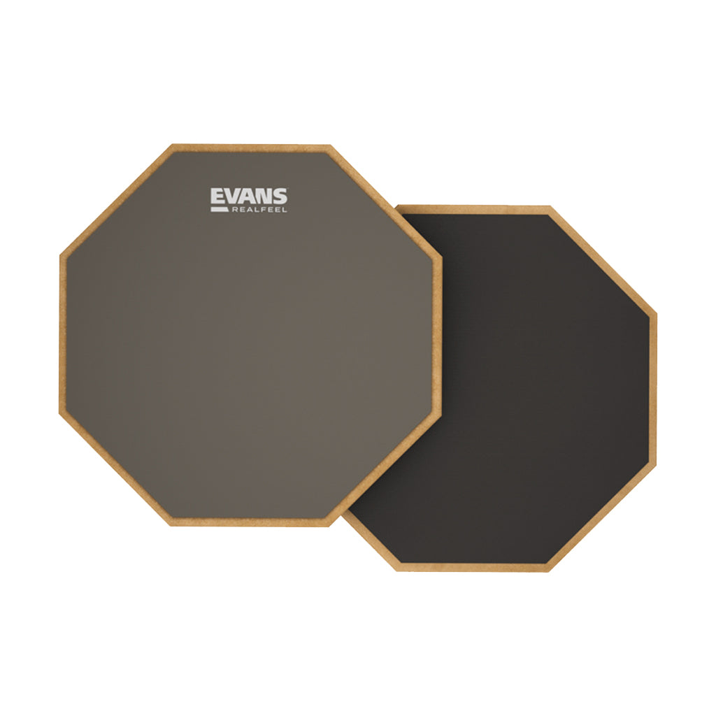 Evans RealFeel 12" 2-Sided Speed & Workout Practice Pad-Sky Music