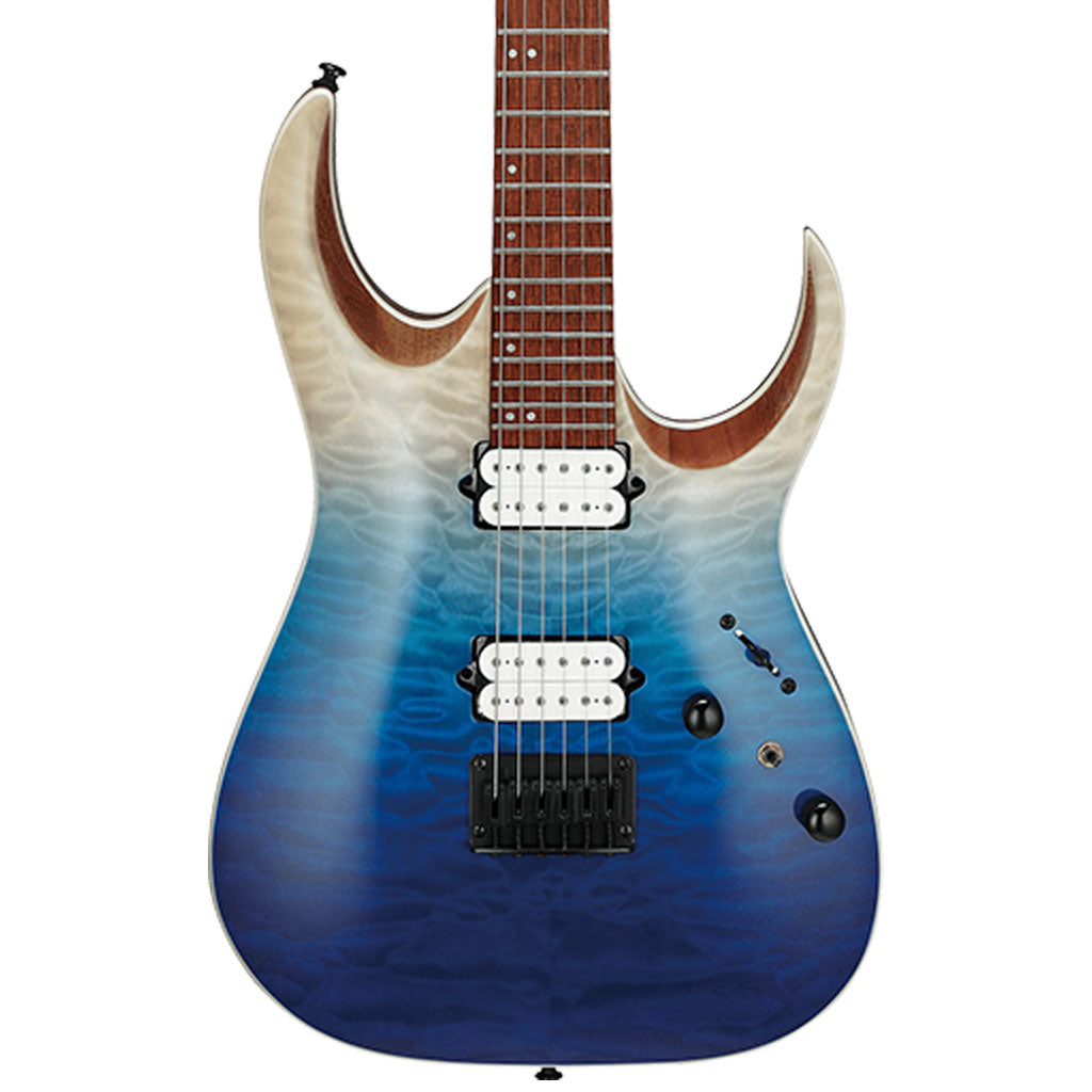 Ibanez - RGA42HPQM Electric Guitar - Blue Iceberg Gradation