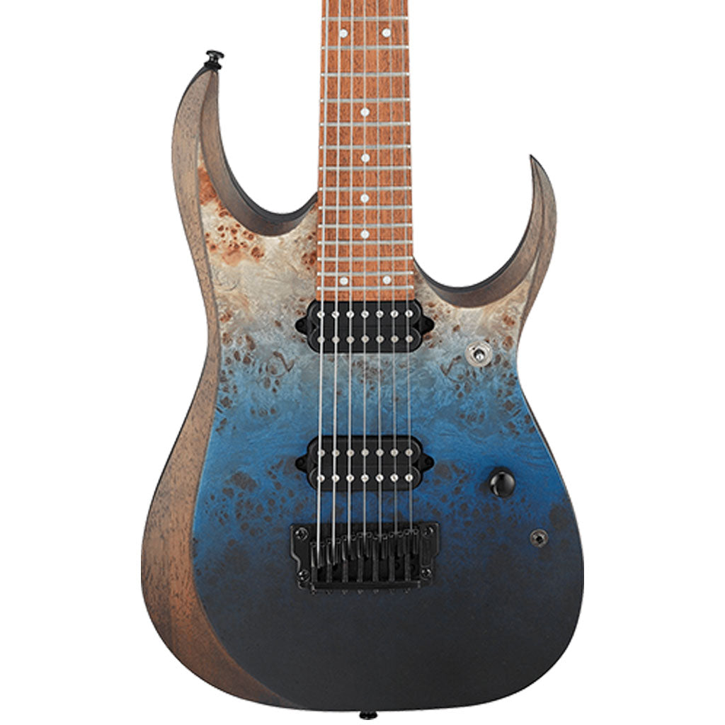 Ibanez - RGD7521PB Electric Guitar - Deep Seafloor Fade Flat