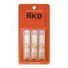 Rico by D'Addario Soprano Sax Reeds Strength 2.5 3 Pack
