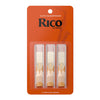 Rico by D'Addario Alto Sax Reeds Strength 3.5 3 Pack
