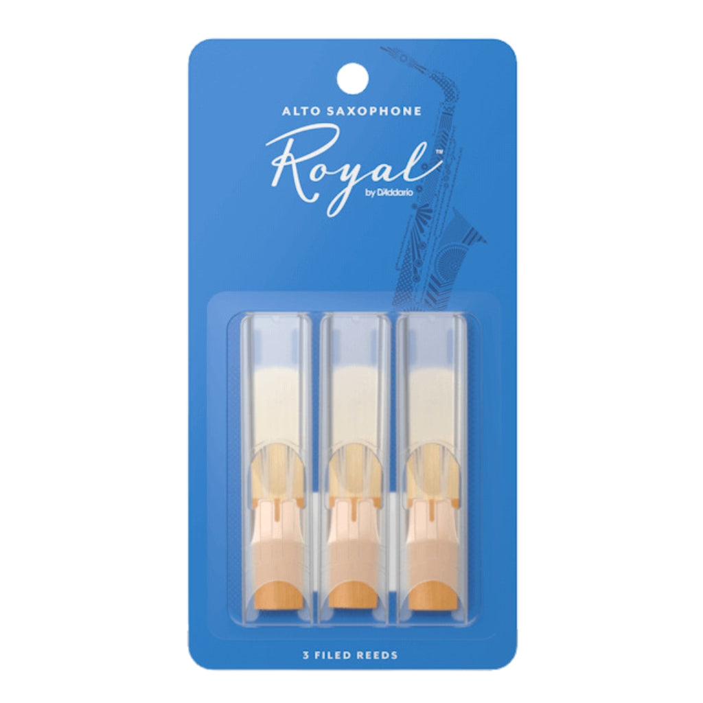 Royal Alto Saxophone Reed 2.5 3pk