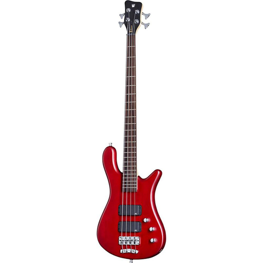 Warwick Rock Bass Streamer Standard 4 String - Burgundy Red Transparent Satin