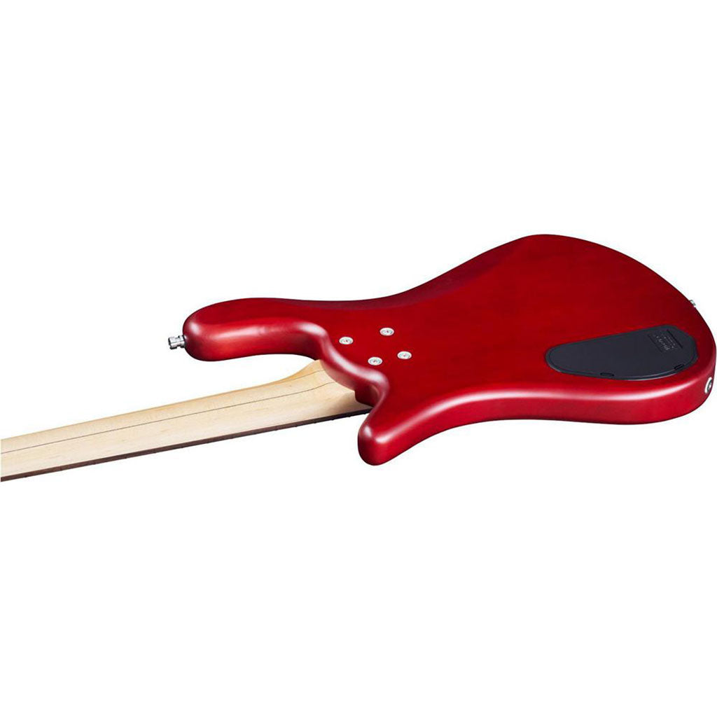 Warwick Rock Bass Streamer Standard 4 String - Burgundy Red Transparent Satin