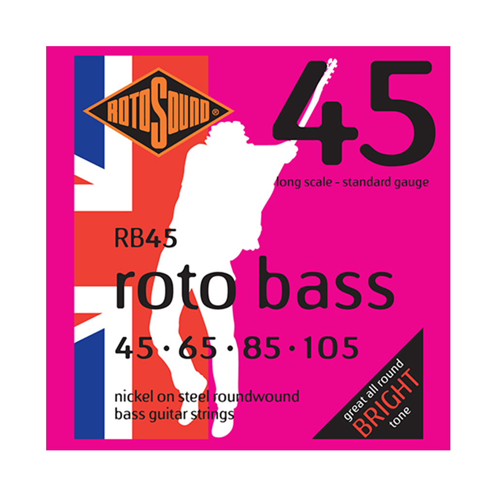 Rotosound Nickel Standard Bass Strings 45 105
