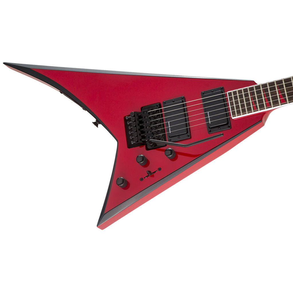 Jackson X Series Rhoads RRX24 - Red with Black Bevels