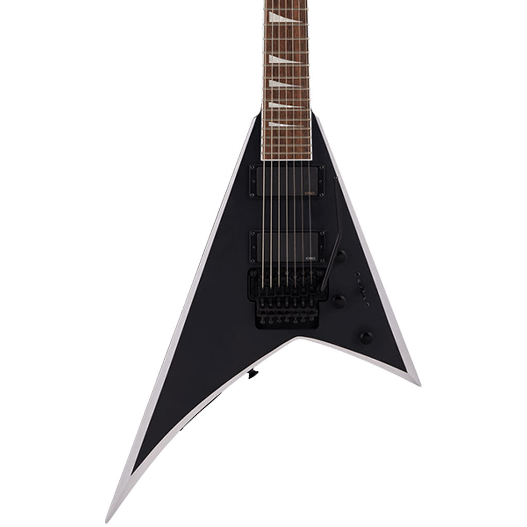 Jackson -  X Series Rhoads RRX24-MG7, Laurel Fingerboard, Satin Black with Primer Gray Bevels