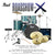 Pearl - Roadshow X - 20" 5-Piece Drum Kit Package with Zildjian Cymbals & Hardware, Aqua Blue Glitter