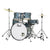 Pearl - Roadshow 20" 5-PCS Fusion Drum Kit with Hardware and Cymbals - Aqua Blue Glitter
