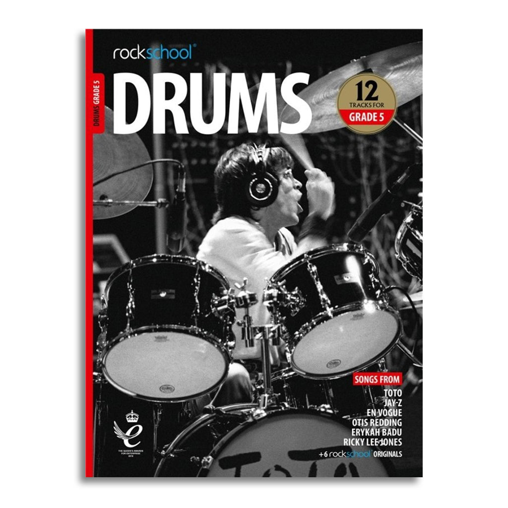 Rockschool Drums Grade 5 2018 2024 BK OLA
