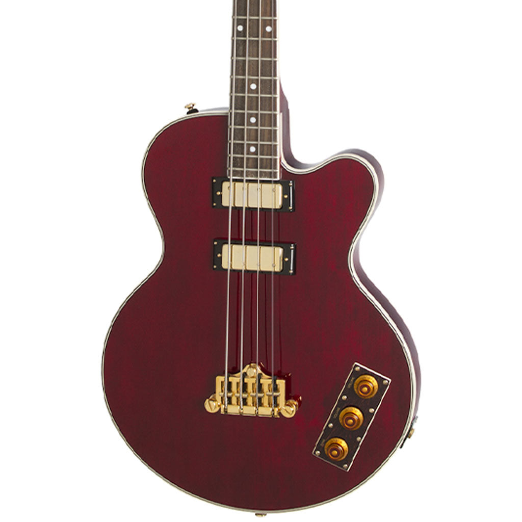 【丁子屋】Epiphone Allen Woody Bass Buy Epiphone Allen Woody Electric Bass in Wine Red - EBAWWRGH in