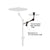 Gibraltar - 12" - Cymbal Arm with Rotating Boom Rod Clamp