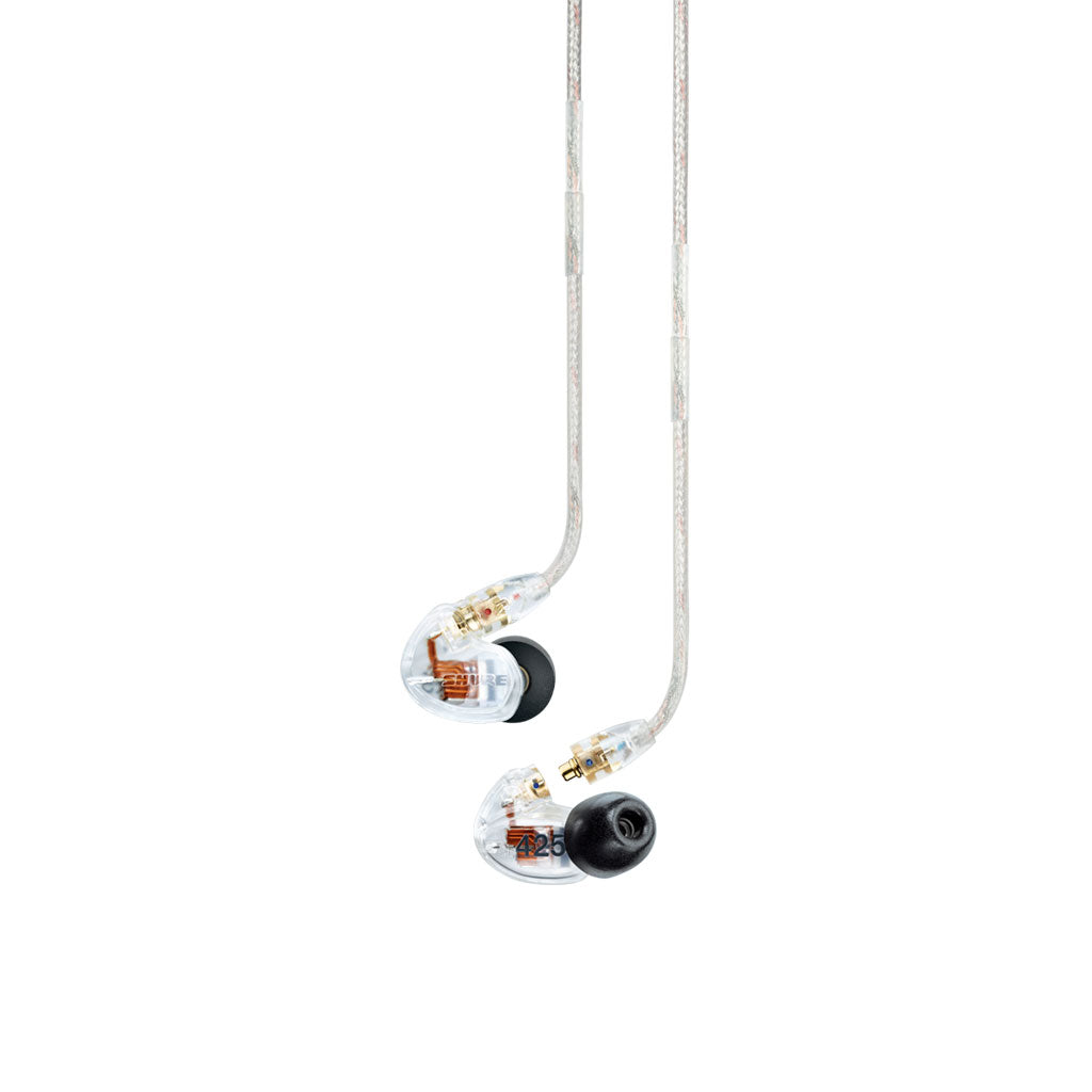 Shure SE425 Sound Isolating™ Earphones - Clear