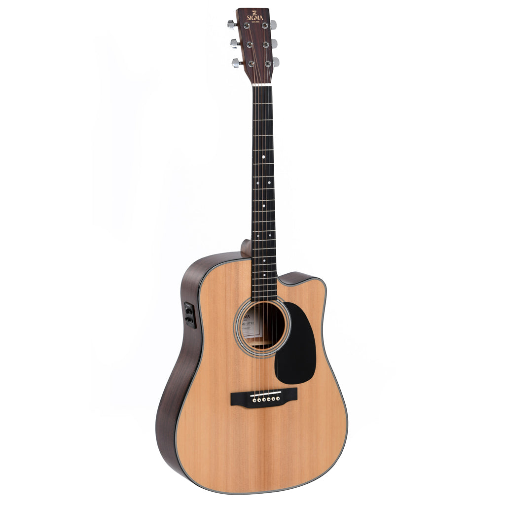 Sigma DMC 1E 1 Series Dreadnought Acoustic Electric Guitar