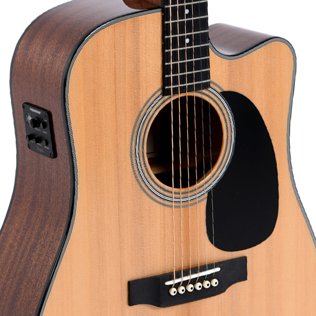 Sigma DMC 1E 1 Series Dreadnought Acoustic Electric Guitar