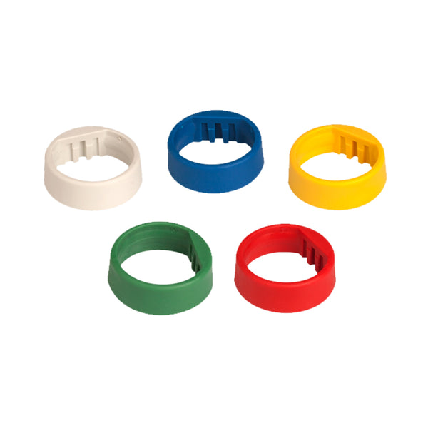 Shure WA616M Multi-Coloured ID Rings for Handheld Transmitters: ULXD a