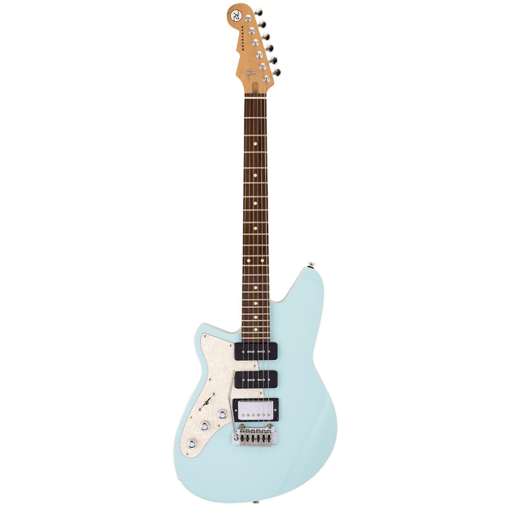 Reverend - Six Gun HPP Left Handed Electric Guitar with Wilkinson Trem - Chronic Blue - Lefty