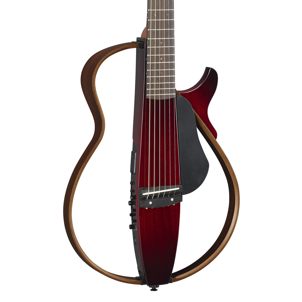 Yamaha SLG200NCRB Silent Nylon String Guitar Crimson Red Burst