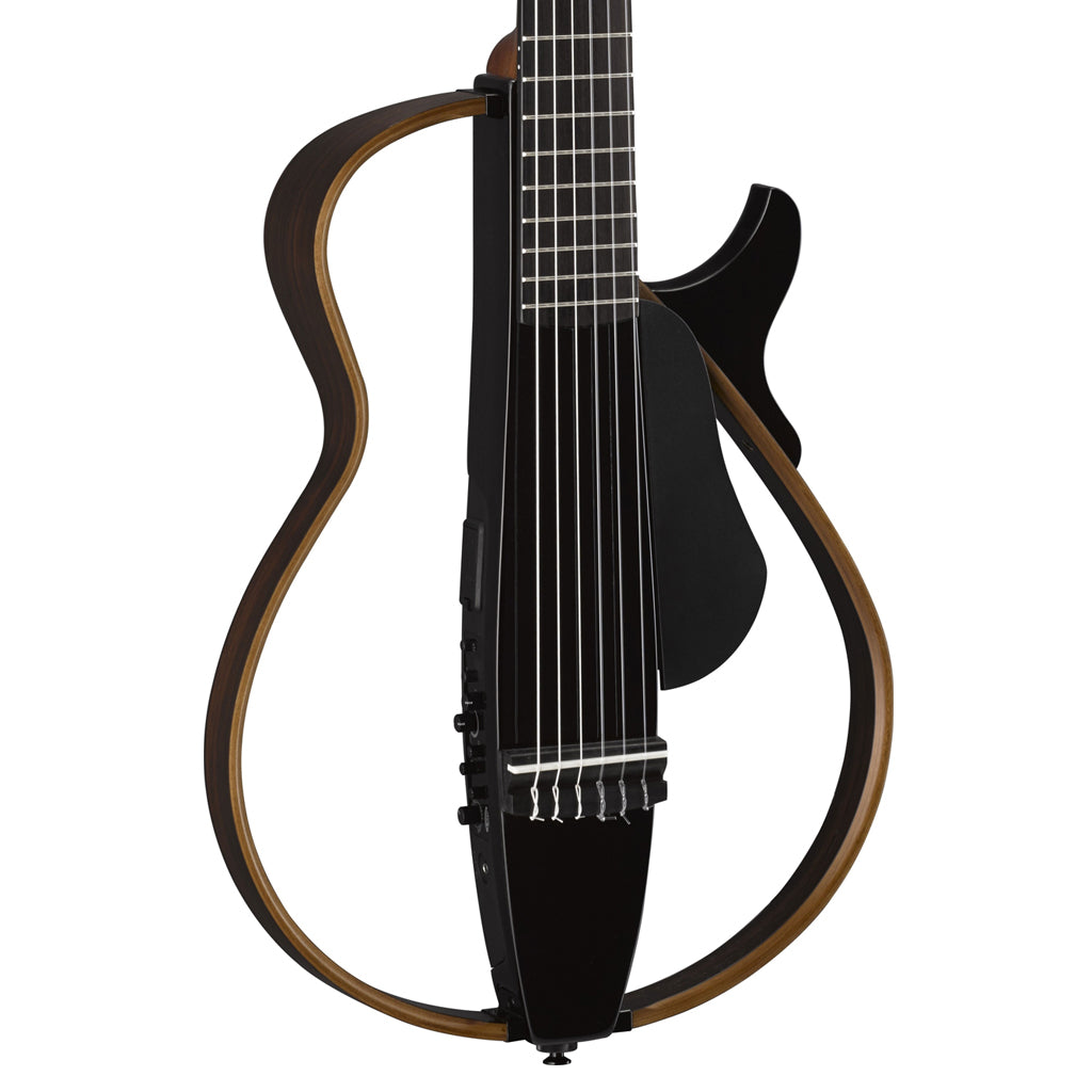 Yamaha Silent Guitar Nylon String w Carry Bag Translucent Black