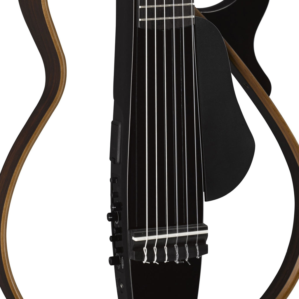 Yamaha Silent Guitar Nylon String w Carry Bag Translucent Black