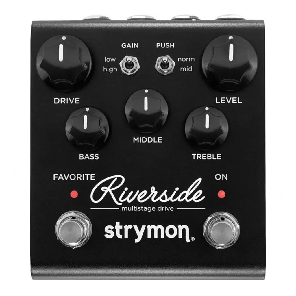 Strymon Midnight Edition Riverside Multistage Drive Distortion Pedal