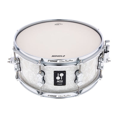 Sonor AQ2 13x6 Snare Drum White Pearl