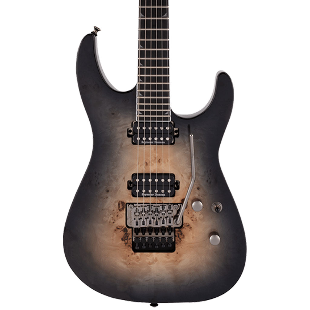 Jackson - Pro Series Soloist™ SL2P MAH, Ebony Fingerboard, Transparent Black Burst