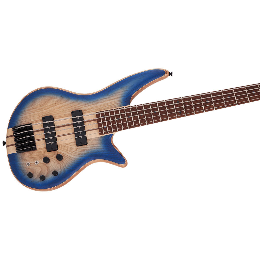 Jackson - Pro Series Spectra Bass SBA V, Caramelized Jatoba Fingerboard, Blue Burst