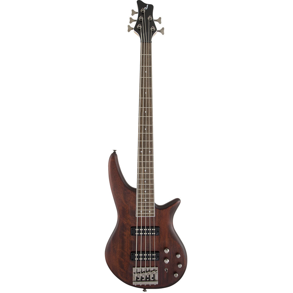 Jackson - JS Series Spectra Bass JS3V, Laurel Fingerboard, Walnut Stain