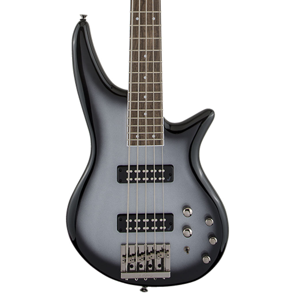 Jackson - JS Series Spectra Bass JS3V, Laurel Fingerboard, Silverburst