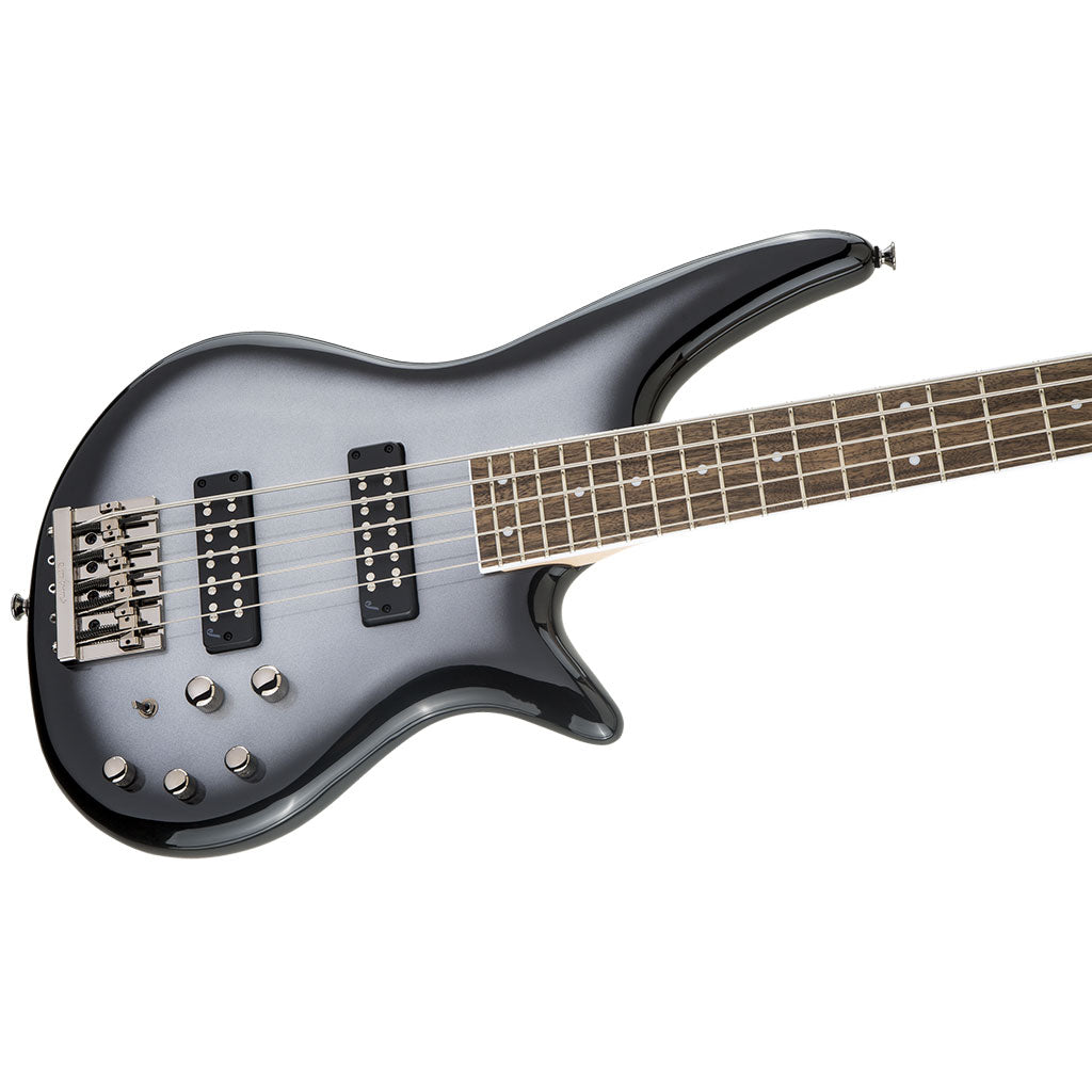 Jackson - JS Series Spectra Bass JS3V, Laurel Fingerboard, Silverburst