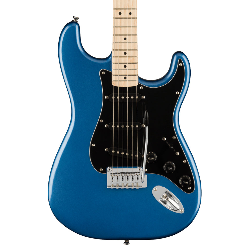 ギター Fender Squier Strat Dark Blue Squier by Fender / Squier Sonic Stratocaster HSS Maple Fingerboard