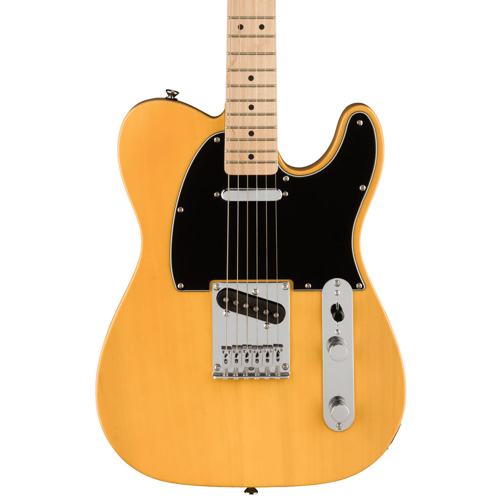Squier  Affinity Series Telecaster Maple Fingerboard Black Pickguard Butterscotch Blonde